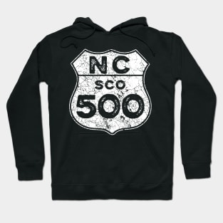 North Coast 500 Scottish Coast Vintage Driving Road Sign Hoodie